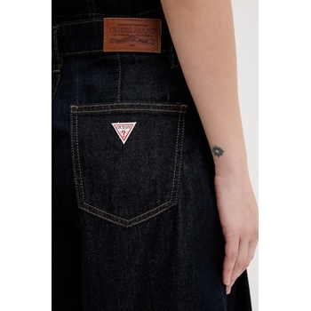 Guess Jeans елегантен къс панталон дамски от деним (W6GDY5.D7971)
