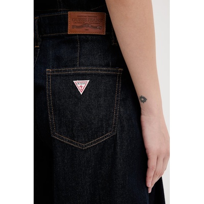 Guess Jeans елегантен къс панталон дамски от деним (W6GDY5.D7971)