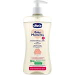 Chicco Мицеларен шампоан за коса и тяло Chicco - Sensitive, 500 ml - baby