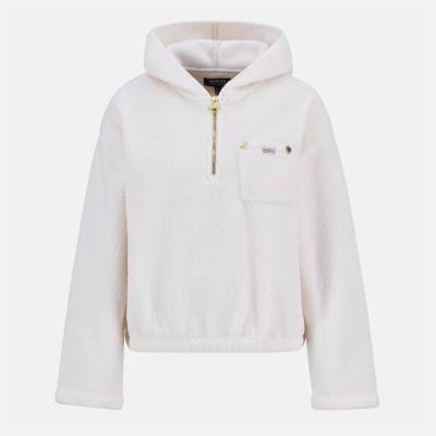 Barbour International Дамски суичър Barbour International Lola Fleece Hoodie Womens - Off White