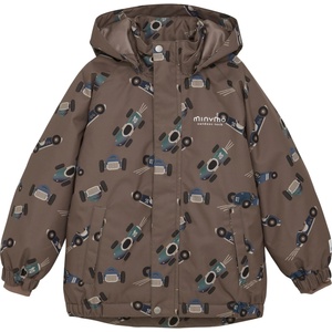 Minymo Детско зимно яке Minymo Kid's Twill Snow Jacket AOP Winter jacket - Caribou - размер 80 (EU) (703-5918-0111)