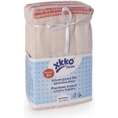 Kikko XKKO Vícevrstvé plenky Organic Infant Natural