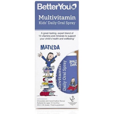 BetterYou Мултивитамини за Деца - Орален спрей Matilda | BetterYou (BETT-MAT01)