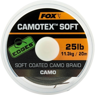 Fox šňůra Camotex Soft Camo 20m 35lb