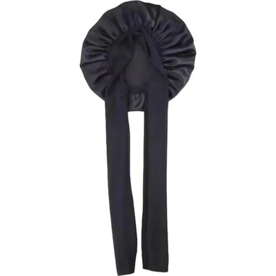 Amparo Miranda Saténová čepice na spaní AM7001 černá