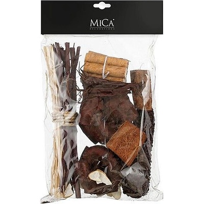 MICA СУХИ ЦВЕТЯ ЕСТЕСТВЕНИ В ТОРБИЧКА 80гр КАФЯВИ (1132053)