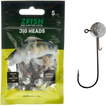 Zfish Jig Head Premium vel.1 5g 5 ks