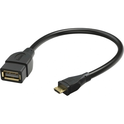 Hama KP40528 USB A na Micro USB B 0,15m černý