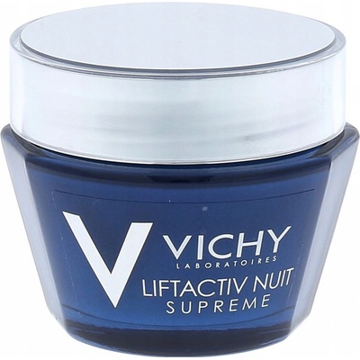 Vichy Liftactiv Supreme Long Lasting Lifting Feel noční zpevňující a protivráskový krém 50 ml