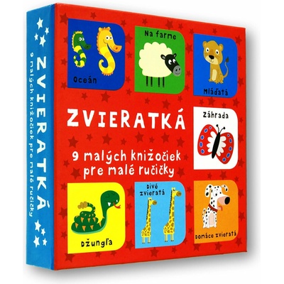 Zvieratká 9 malých knižočiek pre malé ru