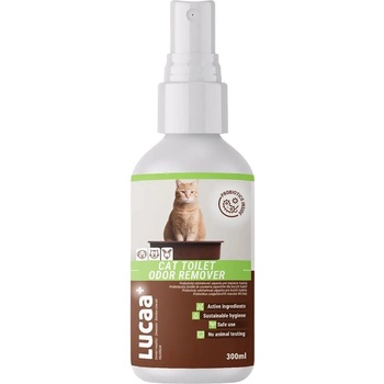 Lucaa+ Препарат за премахване на миризми от котешка тоалетна 300 ml