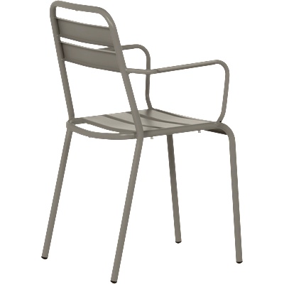 Carmen Метален градински стол zamfara - капучино (3535142)