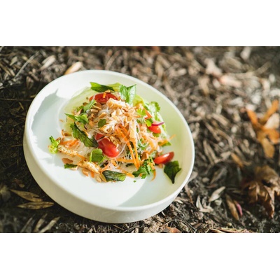 Asijské veganské degustační menu pro dva