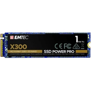 Image 1 of EMTEC X300 1TB M.2 PCIe (ECSSD1TX300)