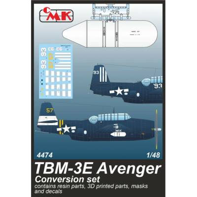 CMK TBM-3E Avenger Conversion Set / for Accurate/Academy kits 1:48