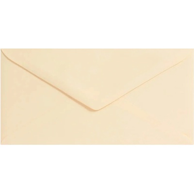 Envelopes Ltd. Barevná obálka DL krémová ,balení 50 ks 522888