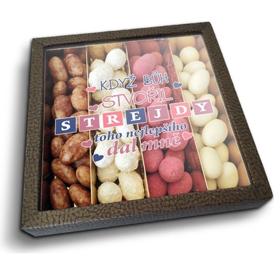 Sablio Mandle v čokoládě Když Bůh stvořil strejdy 4x 80 g