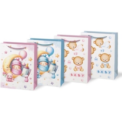 MFP Dárková taška T4 - mix 85 - 19 x 25 cm - 5252821