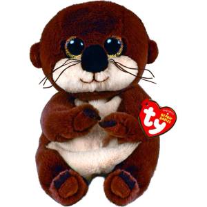 TY Toys Плюшена играчка TY Toys Beanie Bellies - Видра Mitch, 15 cm (TY40925) - baby