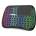 Мини клавиатура No brand M9, USB 2.4GHz, Bluetooth, Microphone, IR learning, Touchpad, Black - 13055 (DE-13055)