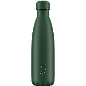 Chilly's Bottles Matte Термо бутилка 500 мл, тъмнозелен (B500MAAGR)