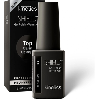 Kinetics Classic Top Coat gel lak bezvýpotkový 15 ml