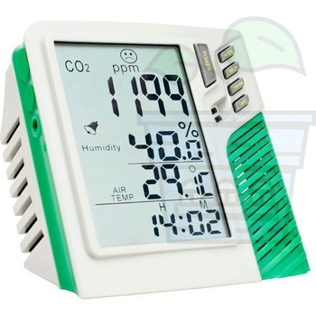 Image 1 of CO2 Meter with Temperature and Humidity - Настолна измервателна станция за въглероден диоксид, температура и влажност (610931)