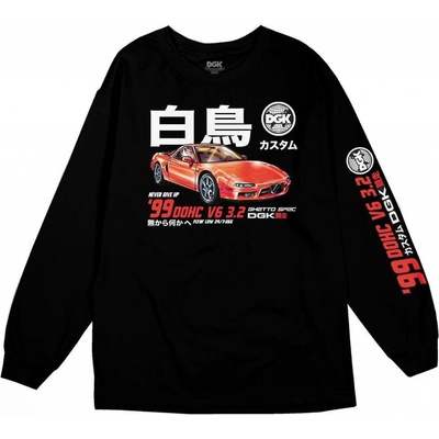 DGK Pole Position LS Tee black