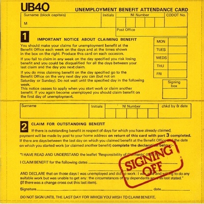 UB40 - Signing Off Red LP