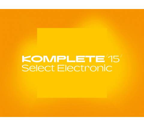 Native Instruments Komplete 15 Select Electronic el. licence