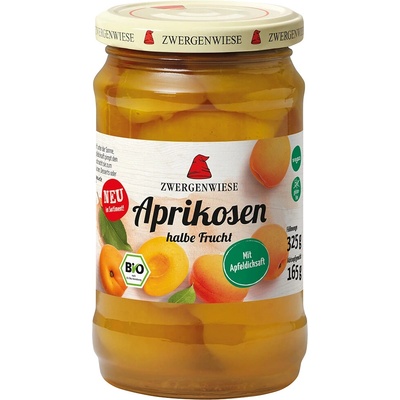 Zwergenwiese Meruňky půlené 325 g bio