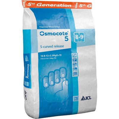 ICL Osmocote 5 8-9M 16-8-12+2,2MgO+Te 25 kg