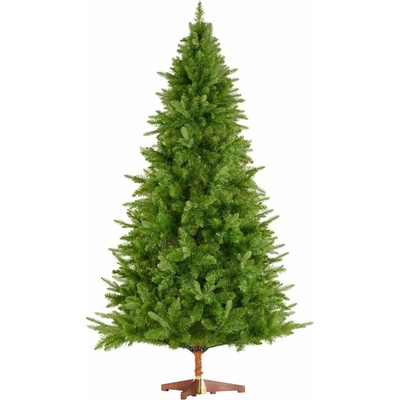 tectake 405709 umelý vianočný stromček cupid, vstrekovacie ihly - 180 cm