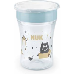 Nuk Чаша NUK - Magic Cup, Cat & Dog 230 ml, 8+ месеца, Синя (10255684-Син)