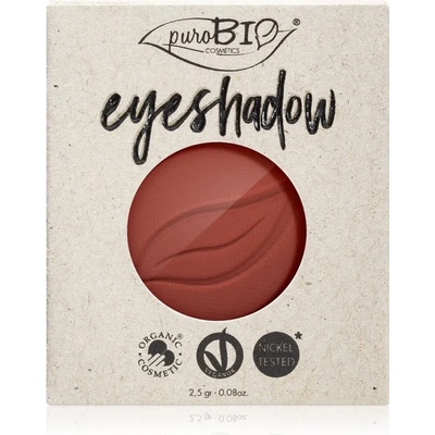 puroBIO cosmetics Compact Eyeshadows сенки за очи пълнител цвят 13 Marsala 2, 5 гр