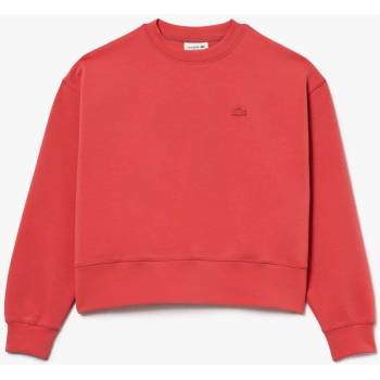 Lacoste Блуза Lacoste Oversized Cotton Sweatshirt - Red