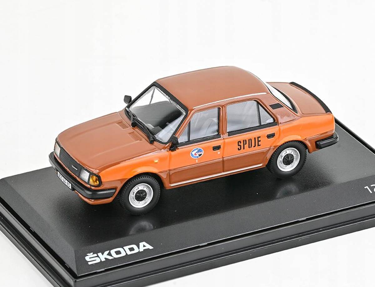 Škoda 120L (1984) - Silniční a Odtahová Služba 1:43 Abrex