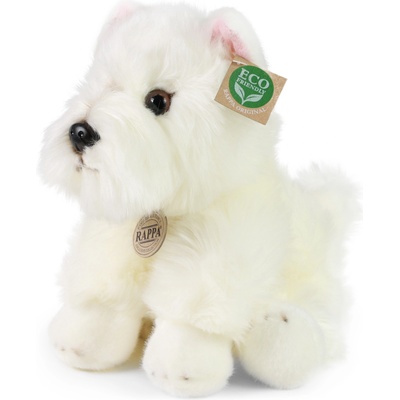 Rappa Плюшена играчка Rappa Еко приятели - Западнохайландски бял териер, 30 cm (204522)