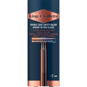 Gillette Самобръсначка Gillette King + ножчета за бръснене 5 бр