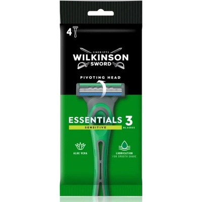 Wilkinson Sword Essentials 3 Sensitive 4 ks