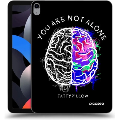 Picasee silikónový prehľadný obal Apple iPad Air 4 10.9 2020 Brain White