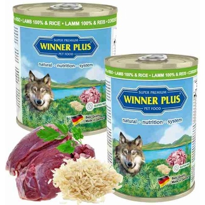 Winner Plus Jehněčí s rýží 800 g