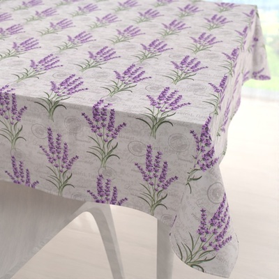 Biante ubrus PML-033 Provence levandule 120x120 cm