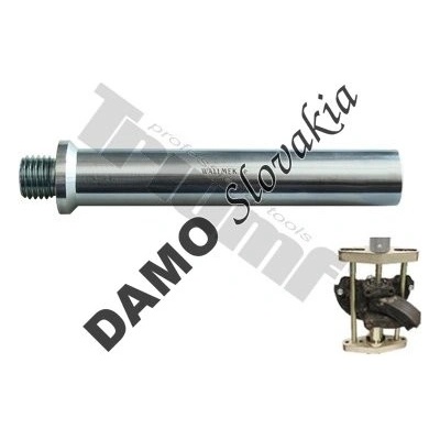 TRIUMF Pevný lisovací adaptér 250 mm,M24, Ø 31 mm