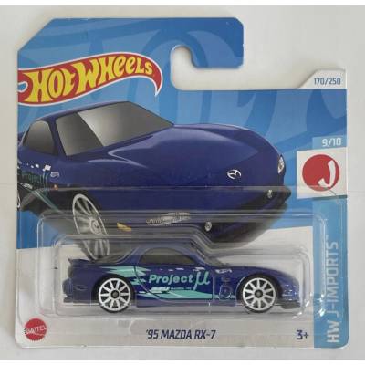 Mattel Hot Wheels '95 MAZDA RX-7 9/10 170/250 GRANÁTOVÁ