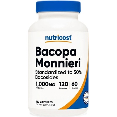 Nutricost Bacopa Monnieri 500 mg [120 капсули]