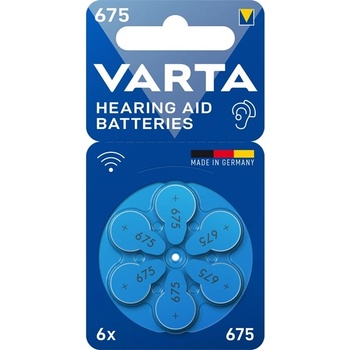 VARTA 24600101416 675 батерии за слухови апарати 6 бр (24600101416)