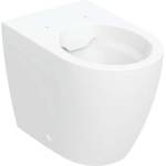 Geberit iCon - Стояща тоалетна, хоризонтални отпадъци, Rimfree, KeraTect, бяло 502.382. 00.8 (502.382.00.8)