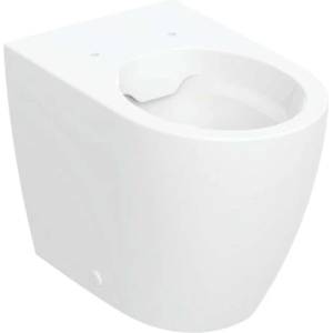 Geberit iCon - Стояща тоалетна, хоризонтални отпадъци, Rimfree, KeraTect, бяло 502.382. 00.8 (502.382.00.8)