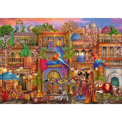 Bluebird Puzzle - Puzzle Marchetti: Arabian Street II - 1 000 piese